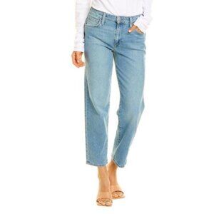JOE'S Jeans Lolita Boyfriend Cropped Blue 24 Women Straight Stretch denim